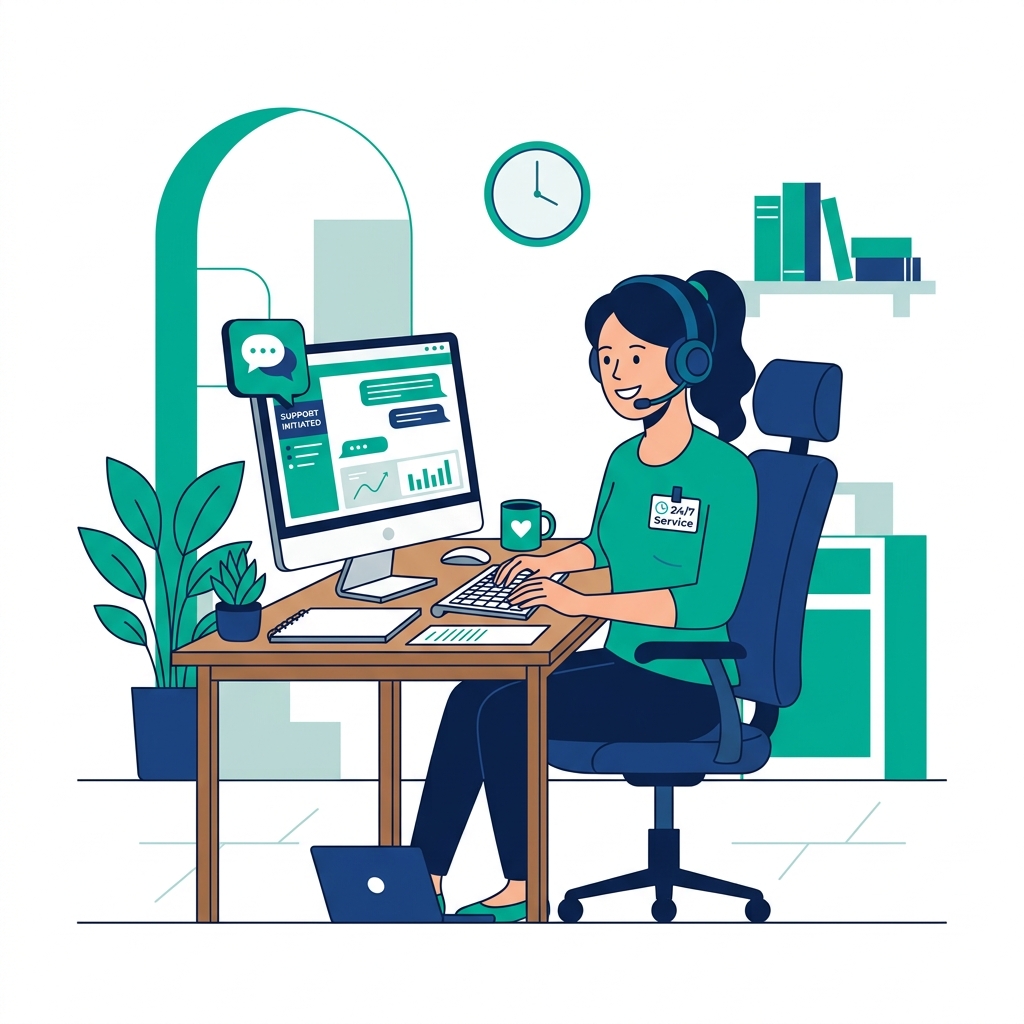Contact Support illustration